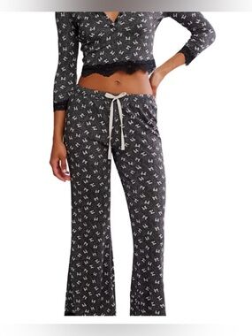 Free People  Forever young burnout pants size